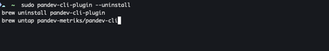Удаление CLI